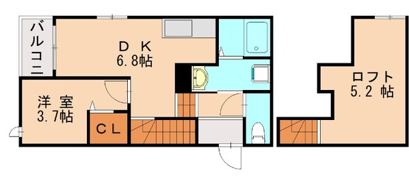 Mellowの物件間取画像